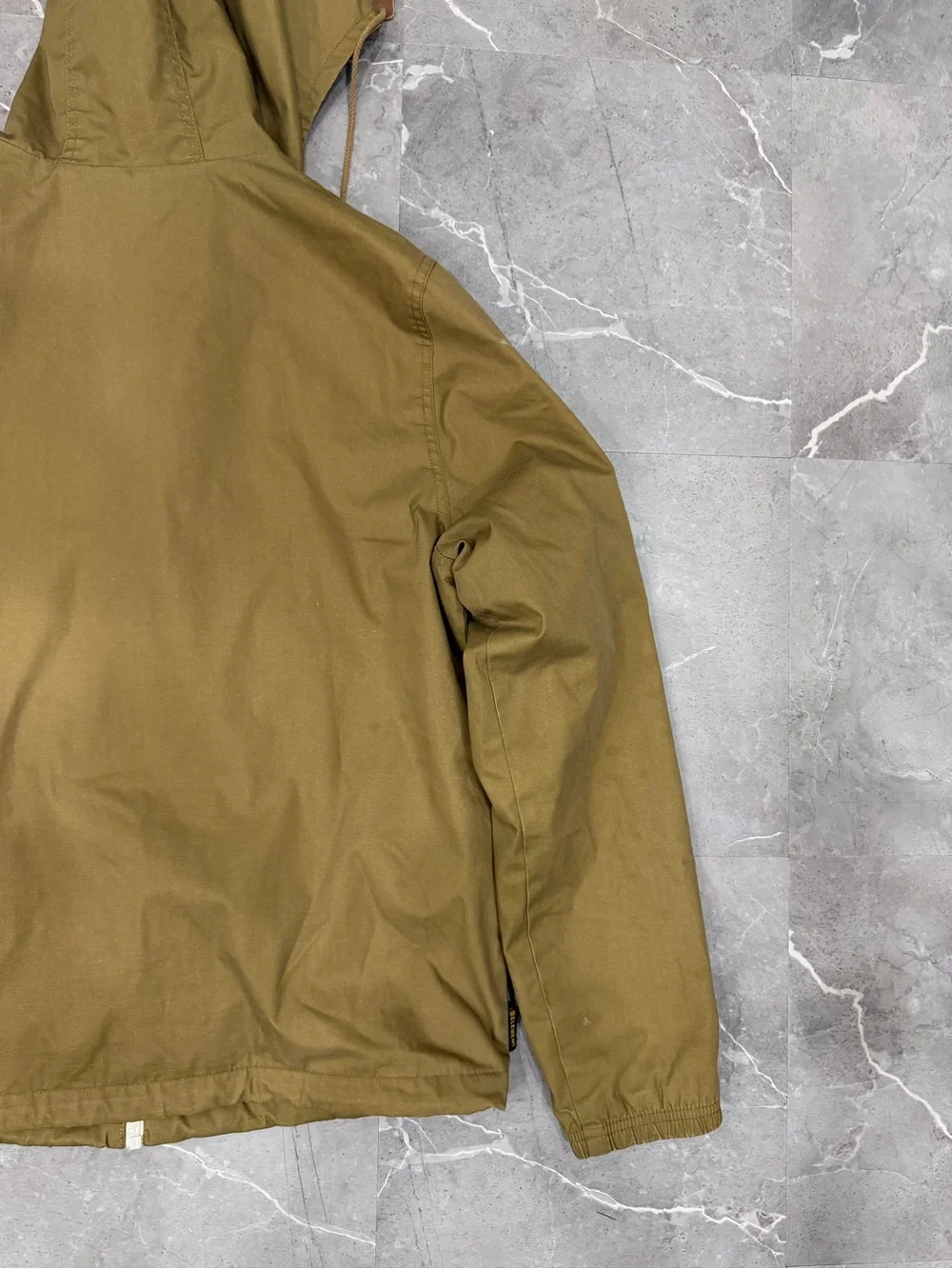 Y2K VTG Element Hoodie Canvas Jacket Grunge Skater Tan Skateboard - Size Medium